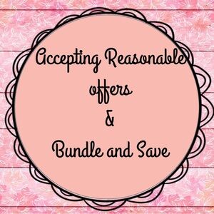 Accepting Reasonable Offers & Bundle and Save